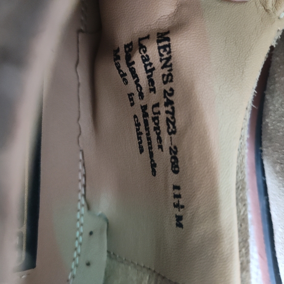 Stacy Adams Men's Suede Oxford Shoes - Beige - Picture 4 of 4